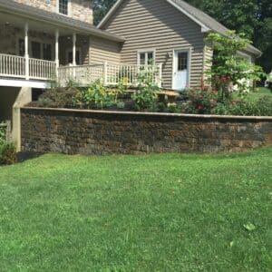Ruoff Retaining Wall Hardscape Hardscaping Project in Manehim, PA Pennsylvania