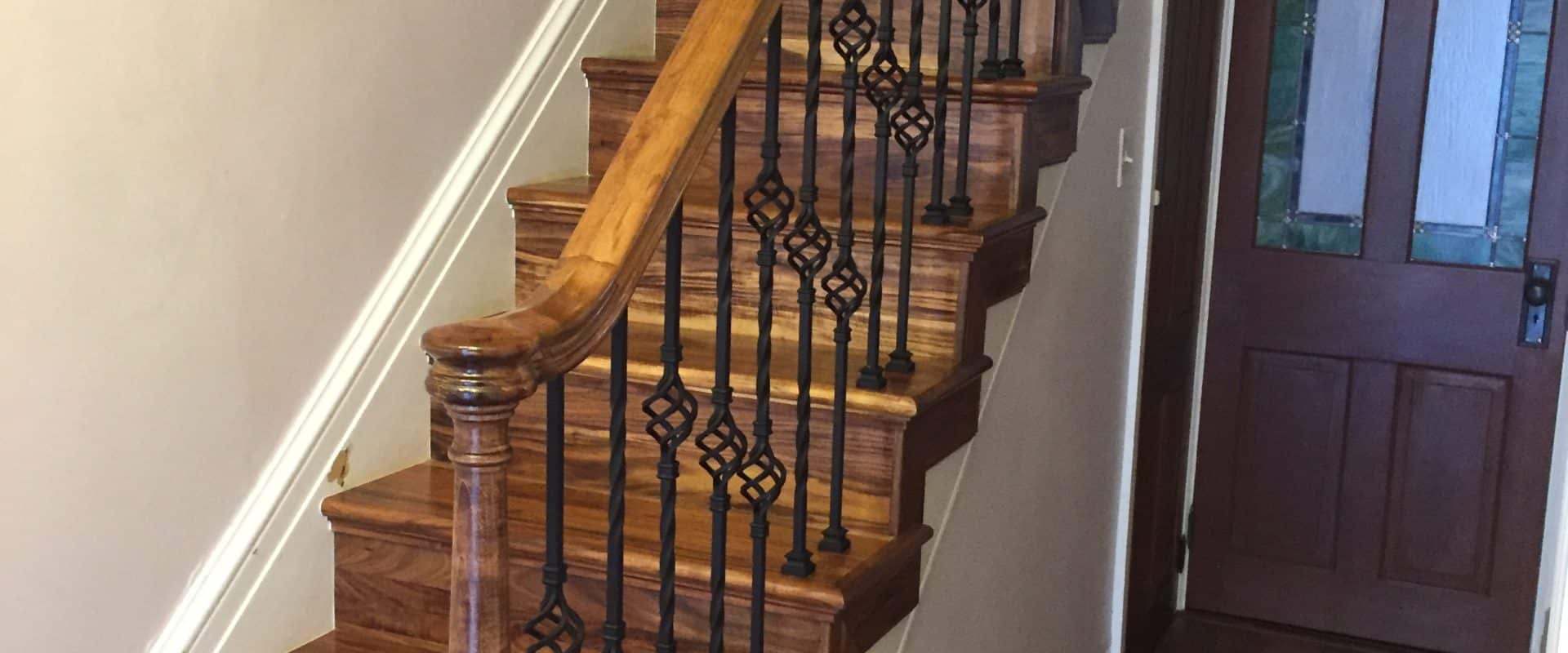 Walker Finish Carpentry in Lebanon, PA Pennsylvania Custom Stairway Installation