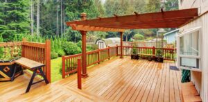 custom outdoor deck in lancaster, pa