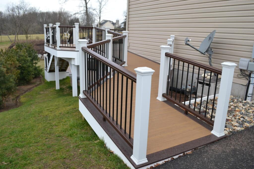 Finished Deck Photo Exterior Project