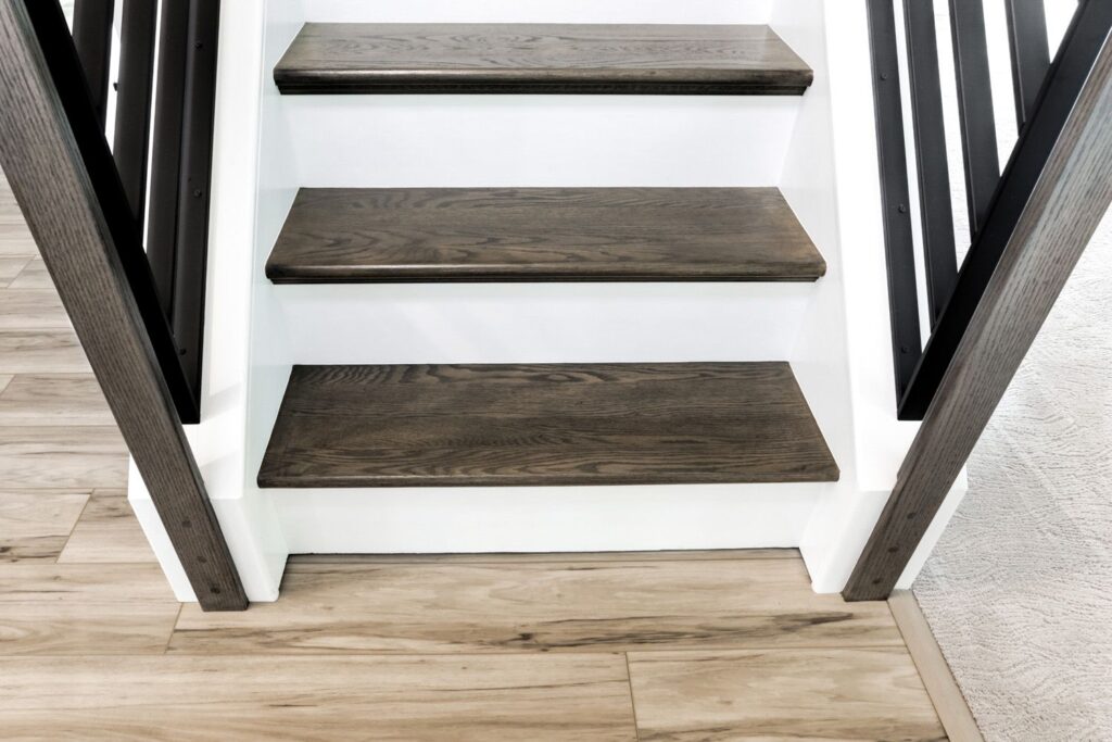 staircase remodel in manheim, pa