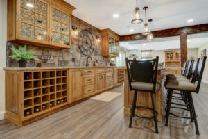 Lantz finished basement in Lititz, PA