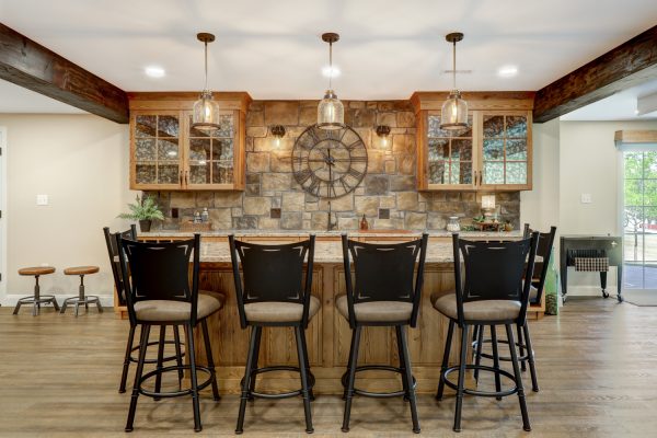 Lantz finished basement in Lititz, PA